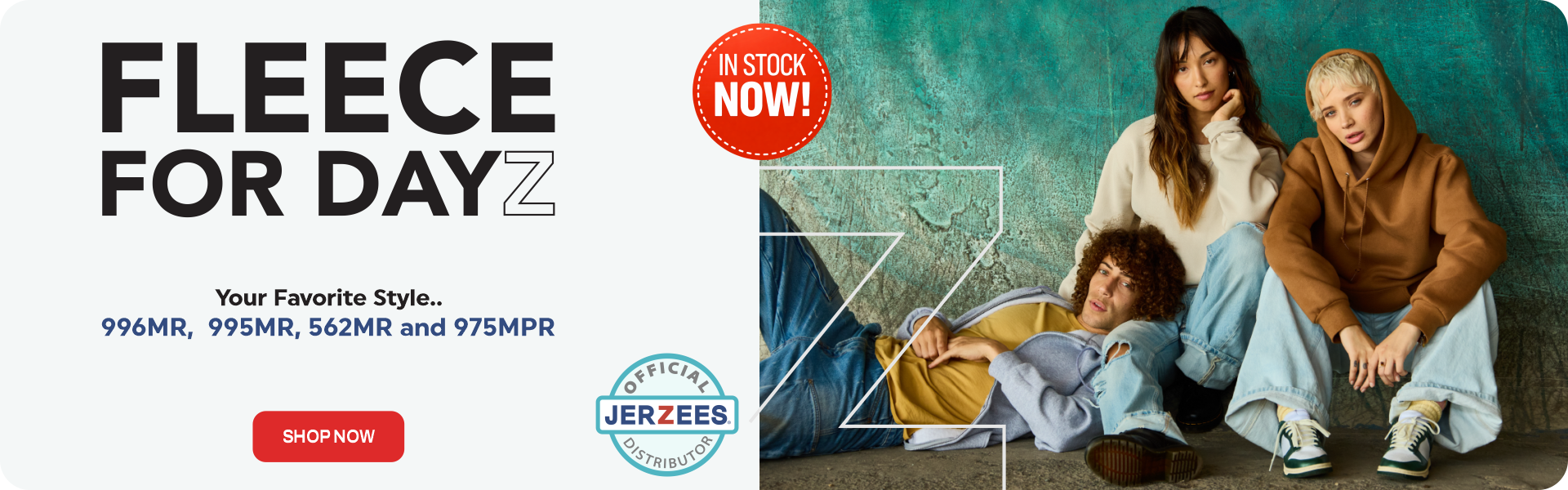 JERZEES FLEECE FOR DAY WEB BANNER